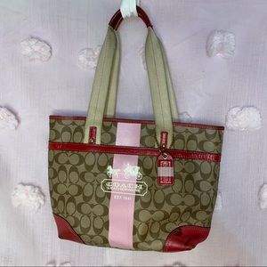 Pink Coach bag